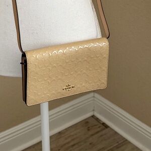Coach Foldover Crossbody/Clutch/Wallet